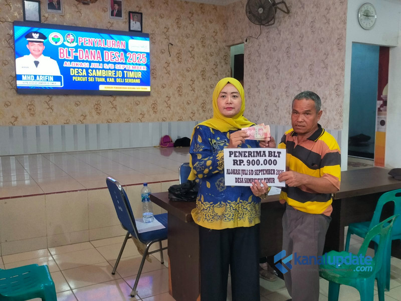 Desa Sambirejo Timur Salurkan BLT-DD Juli&ndash;September 2025 kepada 54 Keluarga Penerima Manfaat