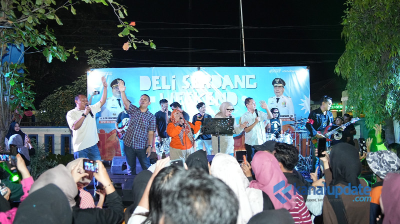 Masyarakat Lubuk Pakam Tumpah Ruah di Pra-Event Deli Serdang Weekend