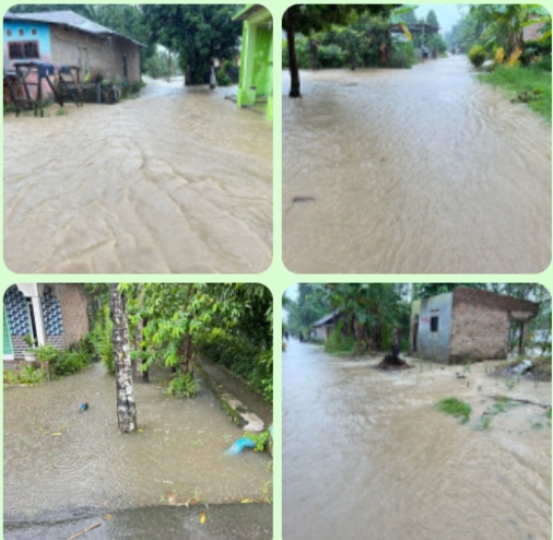 Ratusan Rumah Terendam Banjir, Puluhan KK Mengungsi