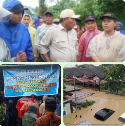 Respon Cepat Pemkab Deliserdang Tangani Banjir