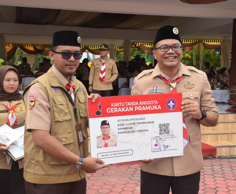 Jambore Pramuka Deli Serdang Bina Generasi Berakhlak, Berdaya Saing & Cinta Tanah Air
