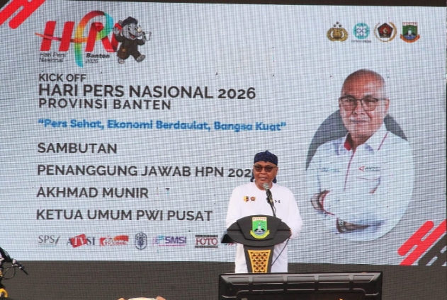 Kick Off HPN 2026 di Banten, PWI Ajak Negara Hadir Jaga Kesehatan Ekosistem Media