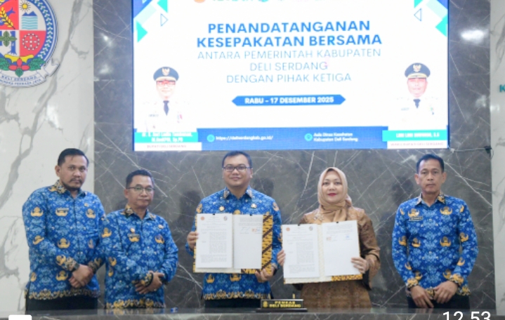 Pemkab Deliserdang Jalin Kerjasama Dengan Perguruan Tinggi, Lembaga Keuangan Dan Swasta