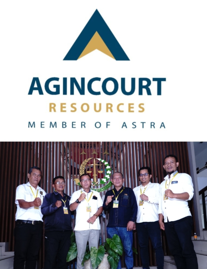 Panitia Natal PWI Sumut Didukung PT Agincourt Resource (AR)