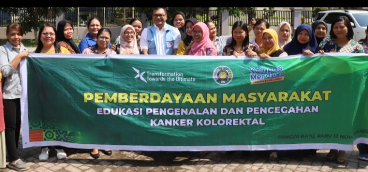 PPM Program Studi S3 Kedokteran USU Edukasi Masyarakat Pancur Batu Pentingnya Deteksi Dini Kanker Kolorektal