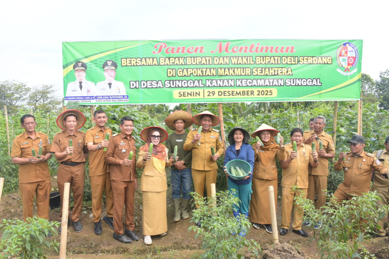 Wabup: Deliserdang Sehat, Petaninya Sejahtera