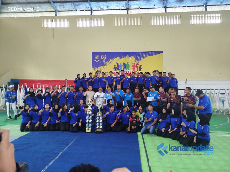 Sekda Deli Serdang Deddy Maswardy Tutup PORKAB 2025, Kecamatan Tanjung Morawa Raih Juara Umum &lrm;