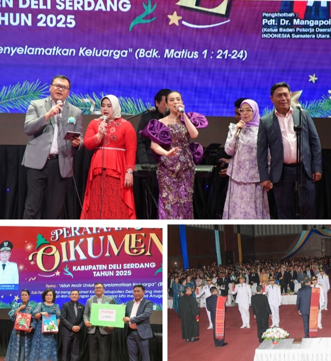 Perayaan Natal Oikumene Bukti Nyata Kebhinekaan Dan Toleransi Terus Terjaga