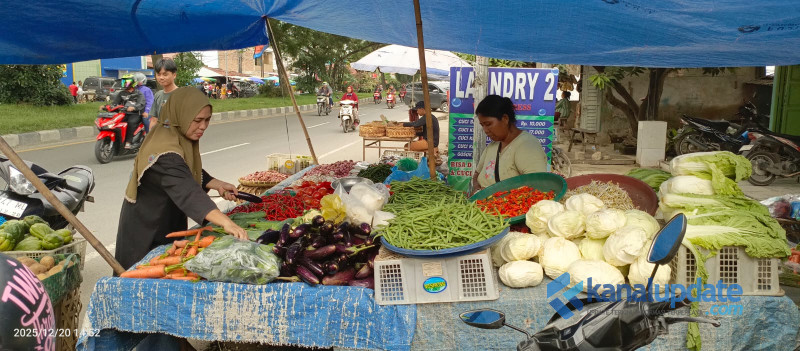 Harga Sembako Jelang Natal dan Tahun Baru di Tanjung Morawa Masih Stabil.