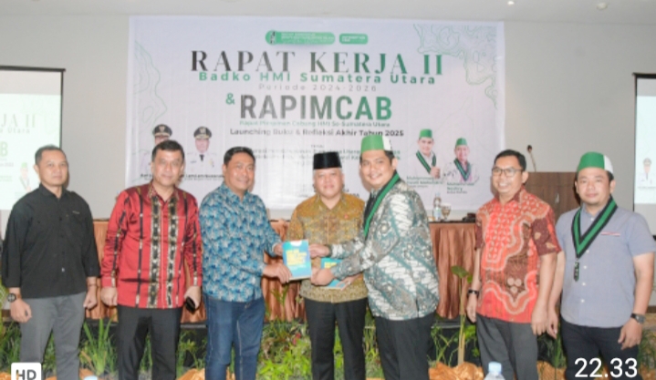 Rapat Kerja II Dan Rapimcab HMI se-Sumatera Utara, Wabup: Konsisten Jadi Garda Terdepan Perjuangkan Keadilan Sosial