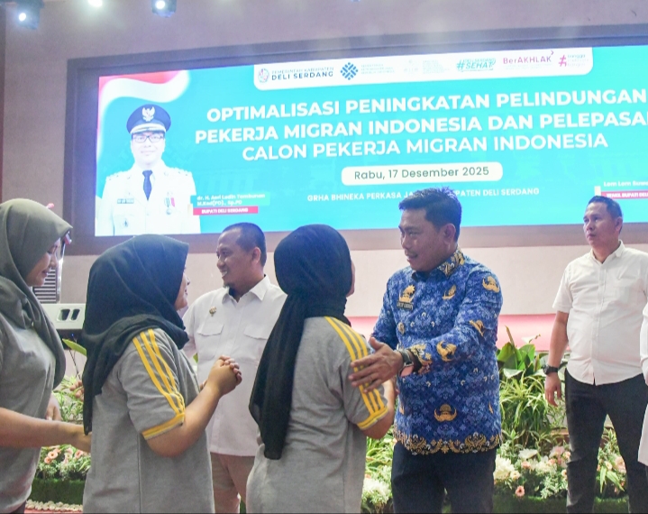 Wabup Lepas 26 CPMI ke Malaysia