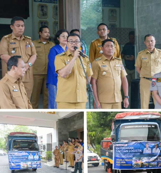 Kepedulian Dan Empati, Pemkab Deliserdang Salurkan Bantuan ke Aceh