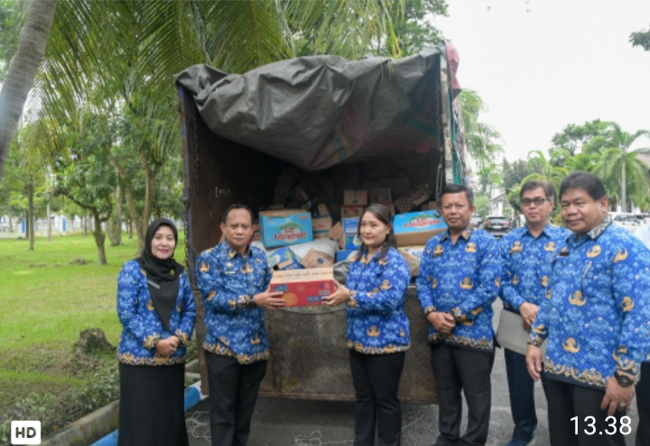 Pemkab Deliserdang Terima Bantuan Bencana Dari Kementan Dan Bapanas