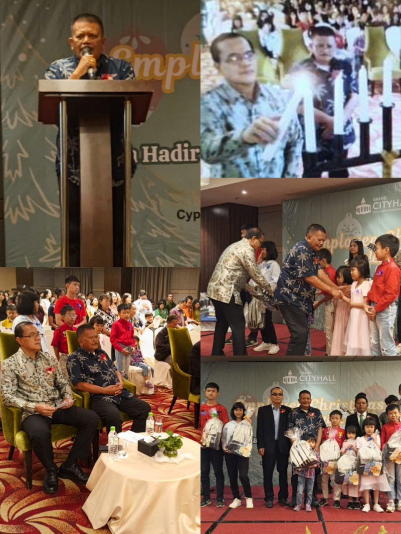 Grand City Hall Medan Merayakan Natal 2025 Dengan Penuh Sukacita