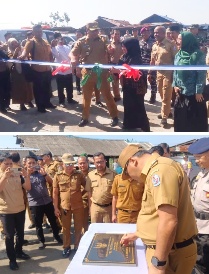 TPI Pantailabu Diresmikan, Bupati: Gerakkan Ekonomi Dan Jadi Kebanggaan Nelayan