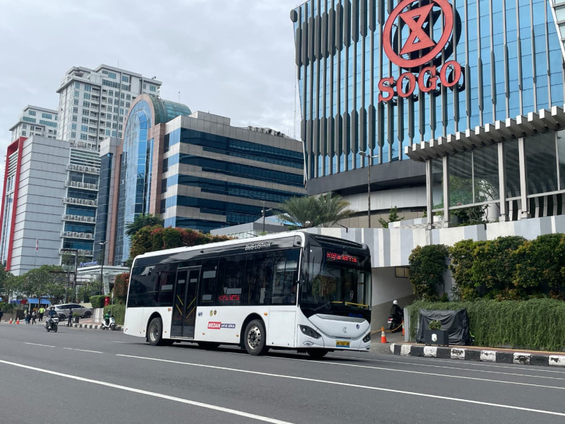 2.7 Juta Warga Tumpangi Bus Listrik Sepanjang 2025
