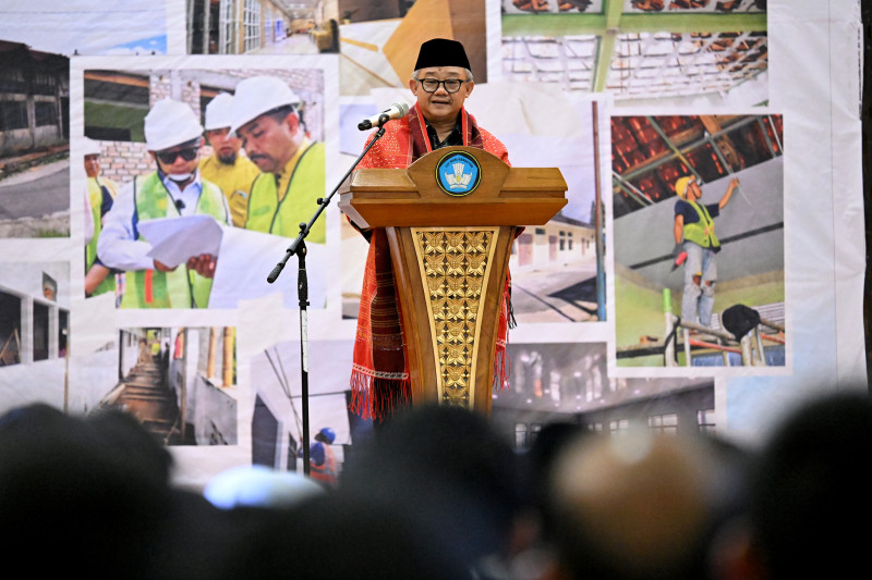 Menteri Dikdasmen Resmikan Revitalisasi Satuan Pendidikan Rp852 Miliar dengan Sasaran 897 Satuan Pendidikan