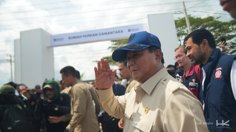 Presiden RI Prabowo Tinjau Kesiapan Huntara Aceh Tamiang, Hutama Karya Berkontribusi Untuk Warga Terdampak Bencana