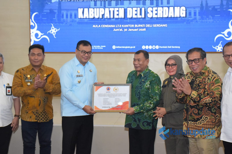 Bupati Deli Serdang Terima Kunjungan Kerja Spesifik Komisi VIII DPR RI, Bahas Penanganan dan Mitigasi Bencana. &lrm;