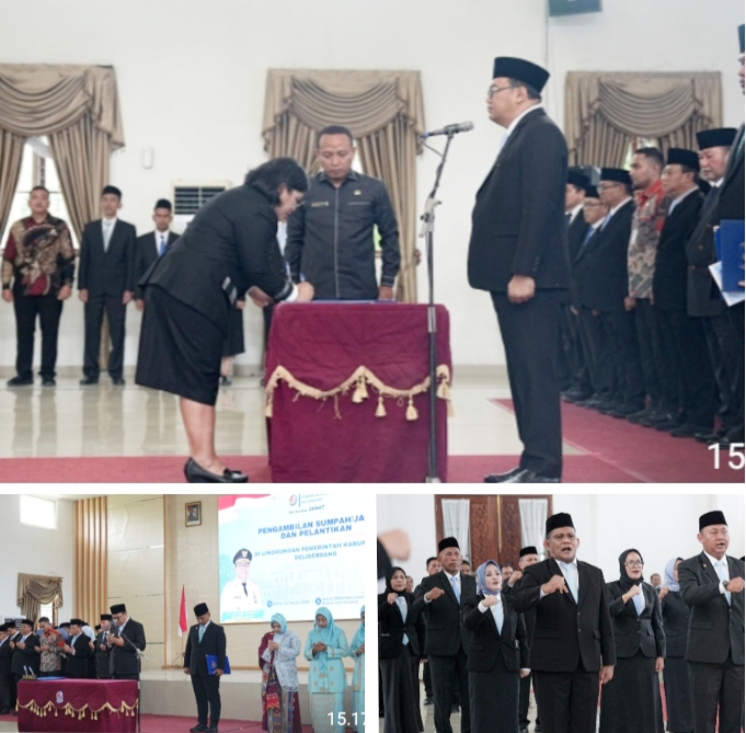 Bupati Lantik 15 Pejabat Pimpinan Tinggi Pratama