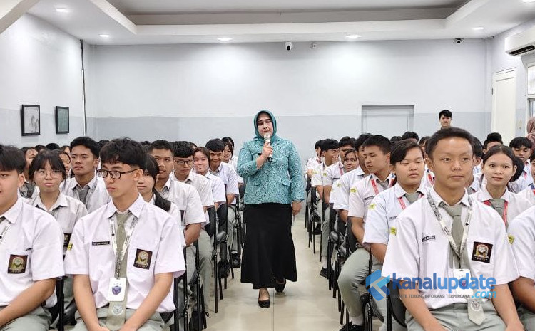 PKK Go to School Methodist Tanjung Morawa, Ketua TP PKK Deli Serdang Sosialisasikan Bahaya Narkoba