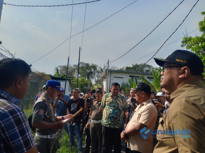 Pemkab Deli Serdang Tindak Bangunan Tower Tanpa PBG di tengah pemukiman warga