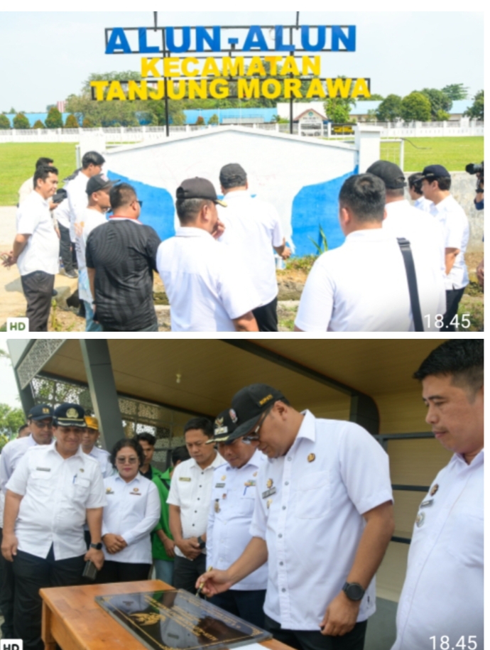 Peresmian Alun-Alun Tanjungmorawa, Bupati: Membangun Pola Peradaban Baru Masyarakat