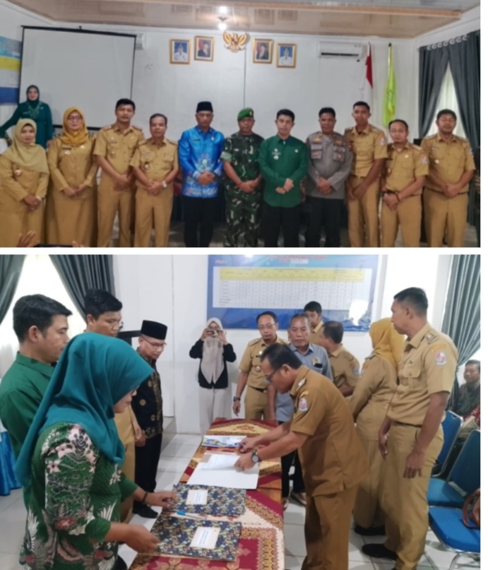 Sertijab 7 Pj Kades Tanjungmorawa