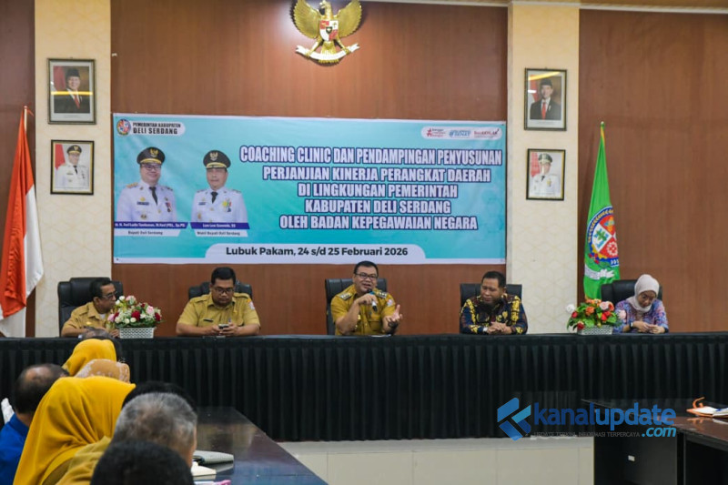 Coaching Clinic Perjanjian Kinerja, Bupati Dorong Perbaikan Berkelanjutan di Birokrasi  &lrm;