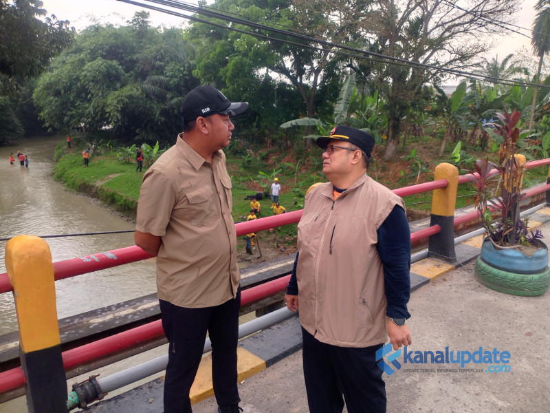 Gotong Royong Massal di Sungai Batu Gingging, Pemkab Deli Serdang Fokus Penanganan Pasca Bencana dan menjaga ekosistem berkelanjutan