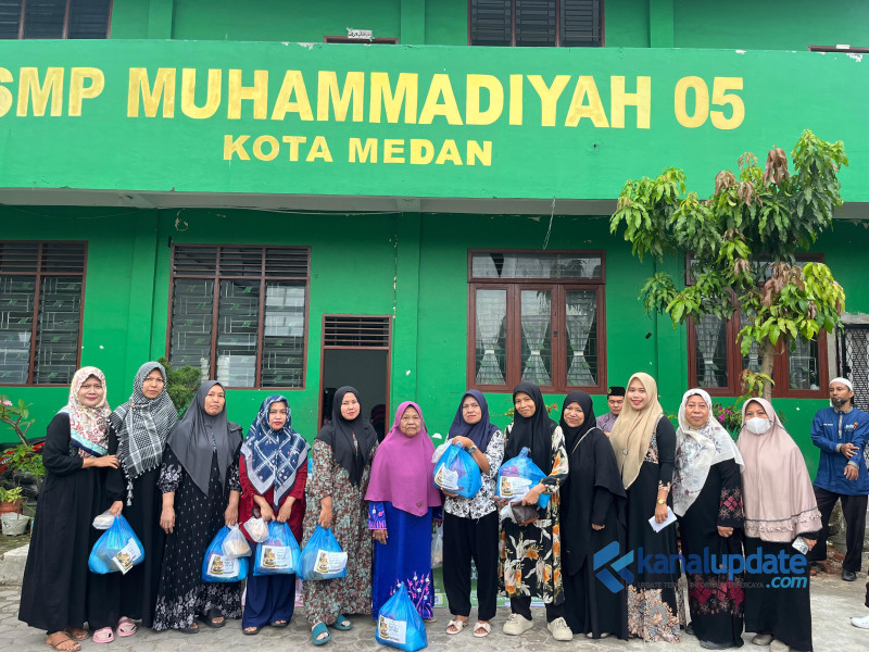 SMP Muhammadiyah 05 Medan mengelar Ramadhan Berbagi Berkah