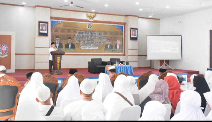 562 Calon Jemaah Deliserdang Ikuti Manasik Haji Terintegrasi