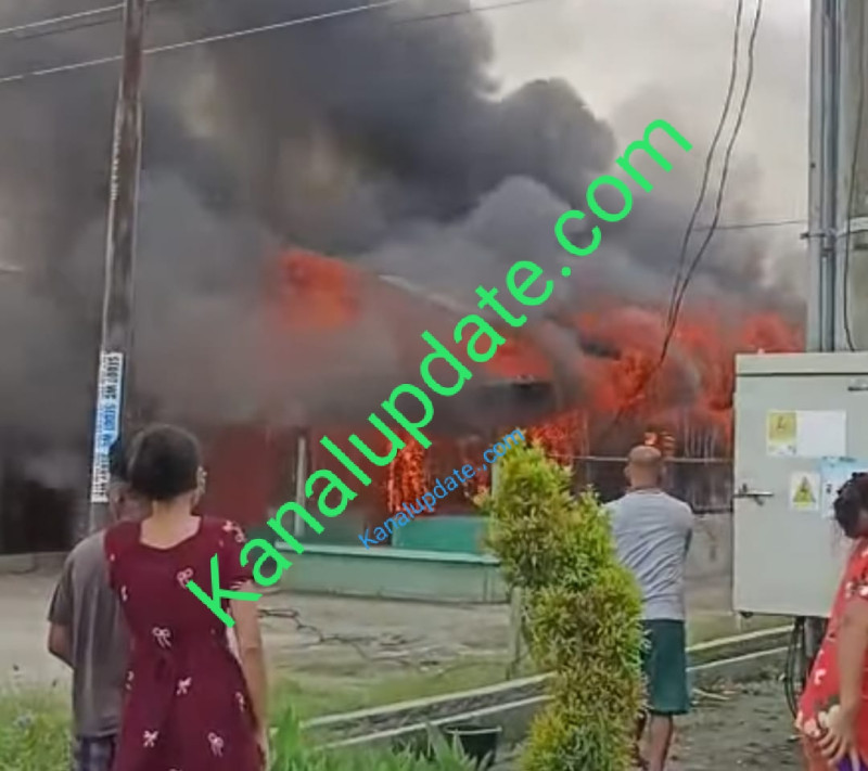 Rumah Terbakar di Pantailabu, Pasutri Tewas Terbakar