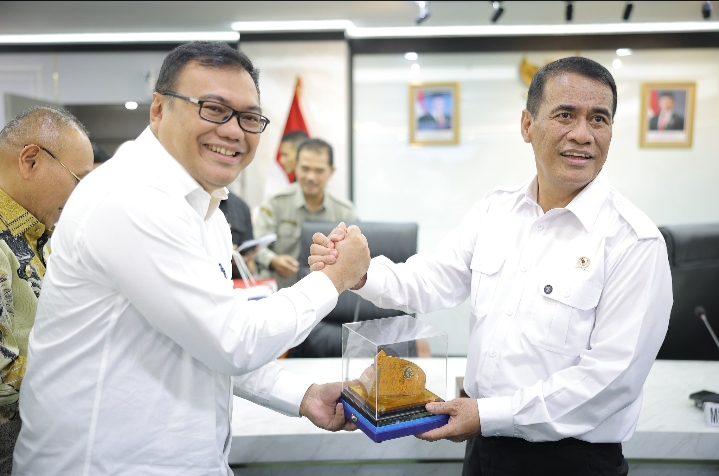 Dihadapan Mentan, Bupati Tegaskan Deliserdang Terus Perkuat Sektor Pertanian