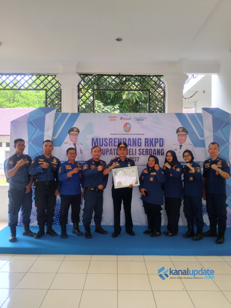 Disdamkarmat Deli Serdang Raih Juara I Penyusunan RKPD 2027