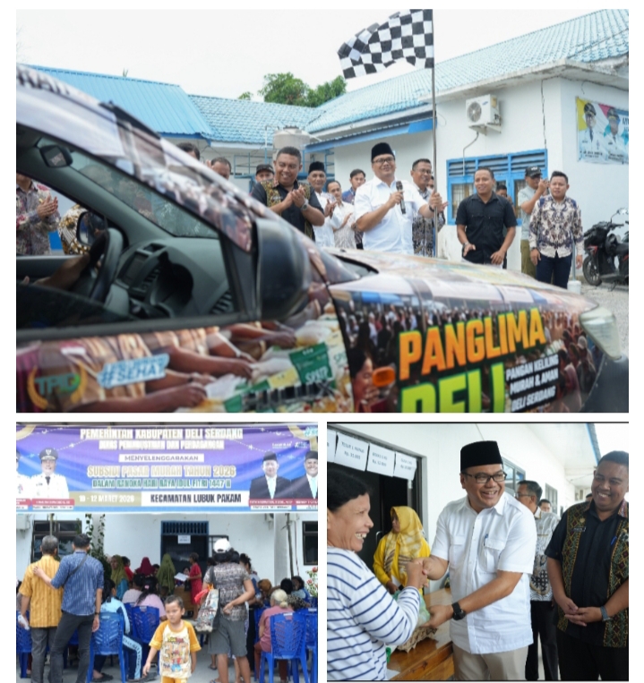 Pasar Murah Dan Panglima Deli, Bukti Hadirnya Pemerintah Beri Solusi Kepada Masyarakat