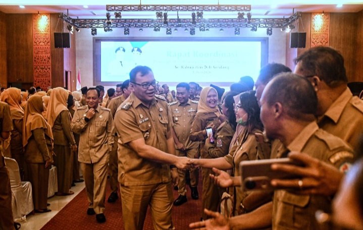 Rakor Pendidikan, Bupati Ajak Kepsek Reformasi Kinerja Guru