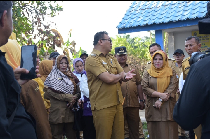Bupati Tinjau SDN 108076 Tanjung Selamat, Renovasi Segera Diproses