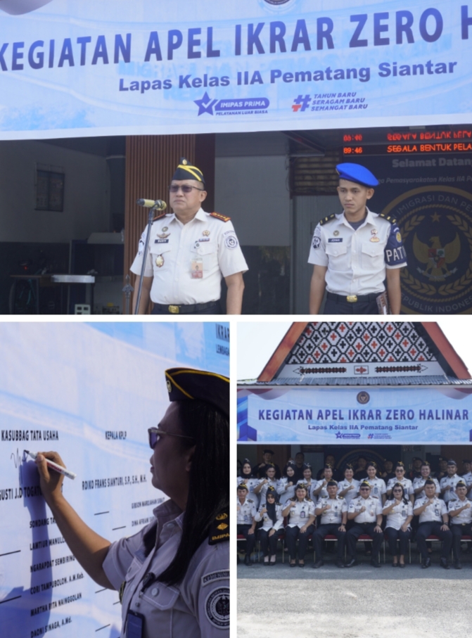 Benteng Integritas Petugas Lapas, Ikrarkan Perang Total Lawan Handphone Ilegal, Pungli Dan Narkoba