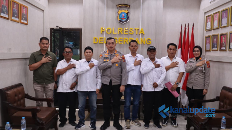 Sinergi Tanpa Sekat: Kapolresta Deli Serdang Perkuat Kolaborasi Strategis Bersama SMSI
