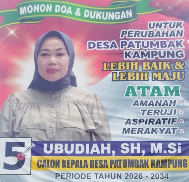 Silaturahmi, Cakades Ubudiah Sambangi Warga Desa Patumbak Kampung