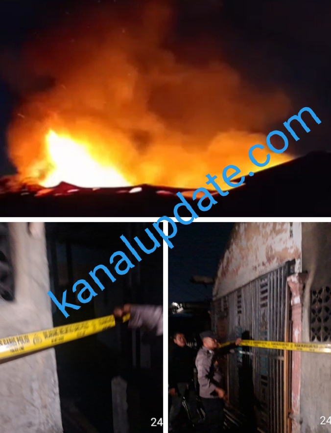 Rumah Terbakar di Tanjungmorawa