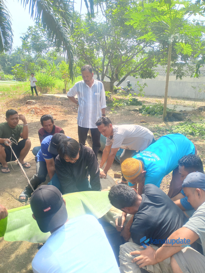 MBG Medan Sinembah Sembelih dua ekor sapi, Perkuat Kepedulian Sosial Lewat Kurban