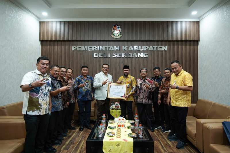 Bupati Deliserdang Terima Kunjungan Bupati Aceh Timur, Perkuat Persaudaraan Dan Kerjasama Antar Daerah