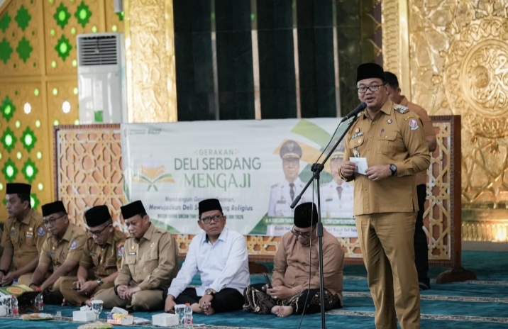 Deliserdang Mengaji Resmi Dimulai, Perkuat Karakter Dan Moral ASN