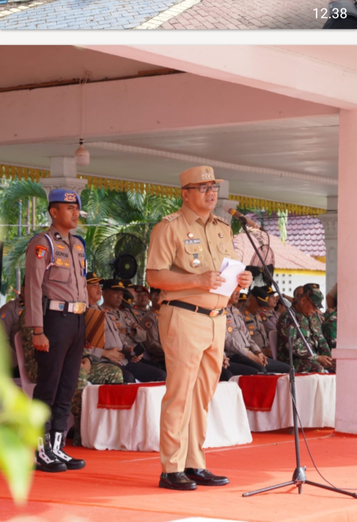 Bupati Pesan Personel Pengamanan Pilkades, Profesional Dan Humanis