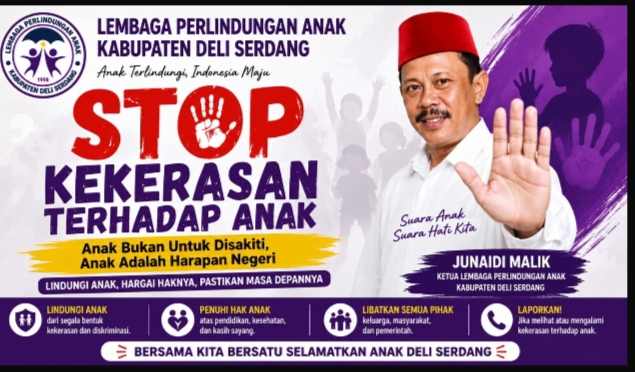 Hak Pendidikan Anak Tidak Boleh Terhambat Persoalan Data, LPA Deliserdang Minta Kemensos Lakukan Langkah Korektif