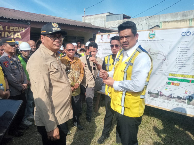 Pemkab Deliserdang Dukung Percepatan Perbaikan Jalan Galang Dan Penertiban Galian C Ilegal