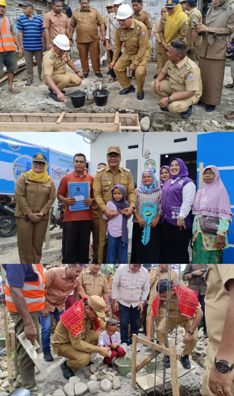 Dinas Perkimtan Dukung Program Nasional 3 Juta Rumah Dan Visi Misi Bupati Melalui Bantuan RTLH