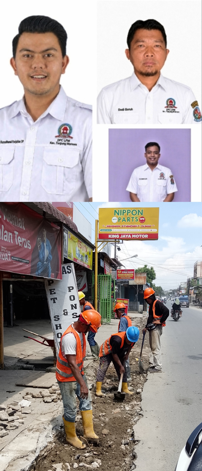 LPM Tanjungmorawa Apresiasi Program Pemkab Deliserdang Terkait Pelebaran Badan Jalan Limaumanis Tanjungmorawa